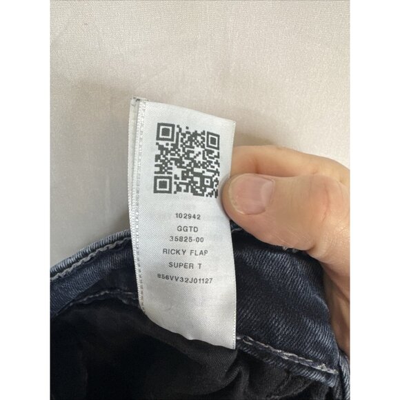 True Religion Ricky Flap Super T Jeans Men’s 36x32 Relaxed Straight Blue - Picture 10 of 10